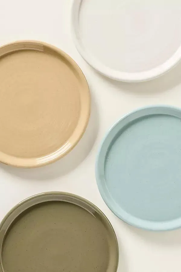 Scotia Stoneware Dinner Plates, Set of 4