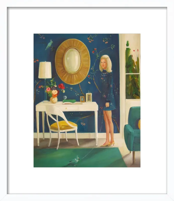 The Invisible Nature of Tansy Fairchild by Janet Hill for Artfully Walls