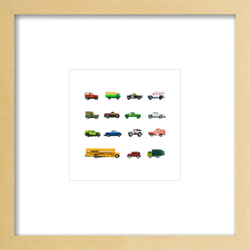 Vintage Toy Trucks by Jennifer Steen Booher for Artfully Walls