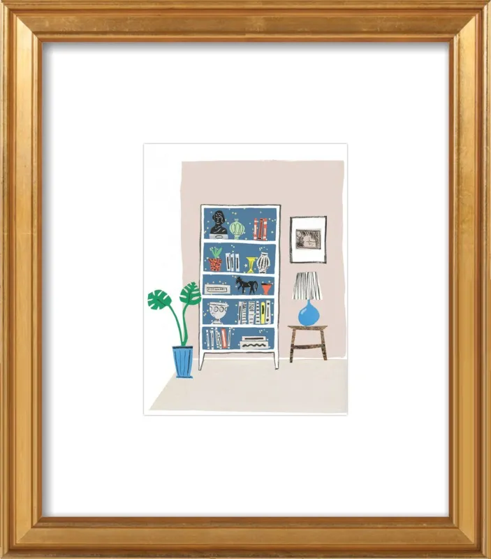 Shelfie by Danielle Kroll for Artfully Walls