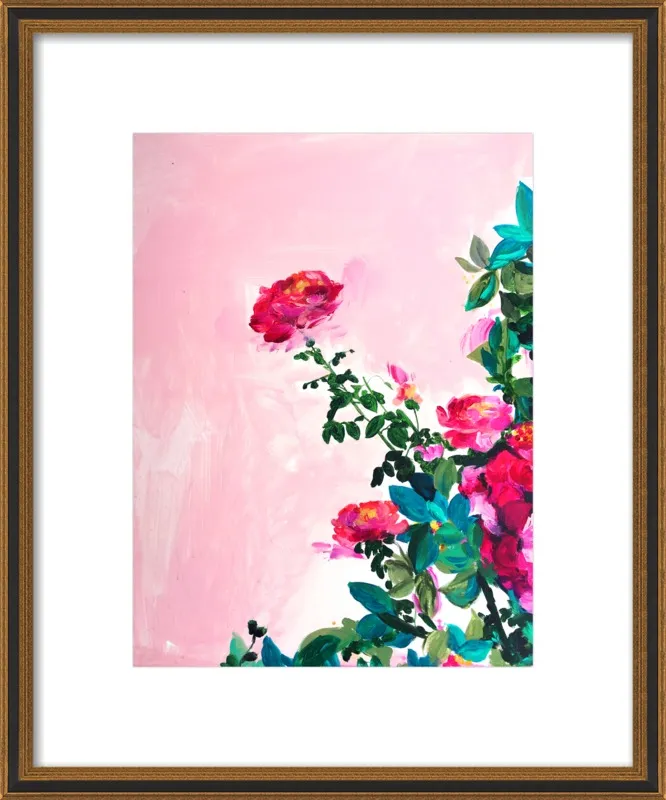 Rose Garden I by Christine Lindstrom for Artfully Walls