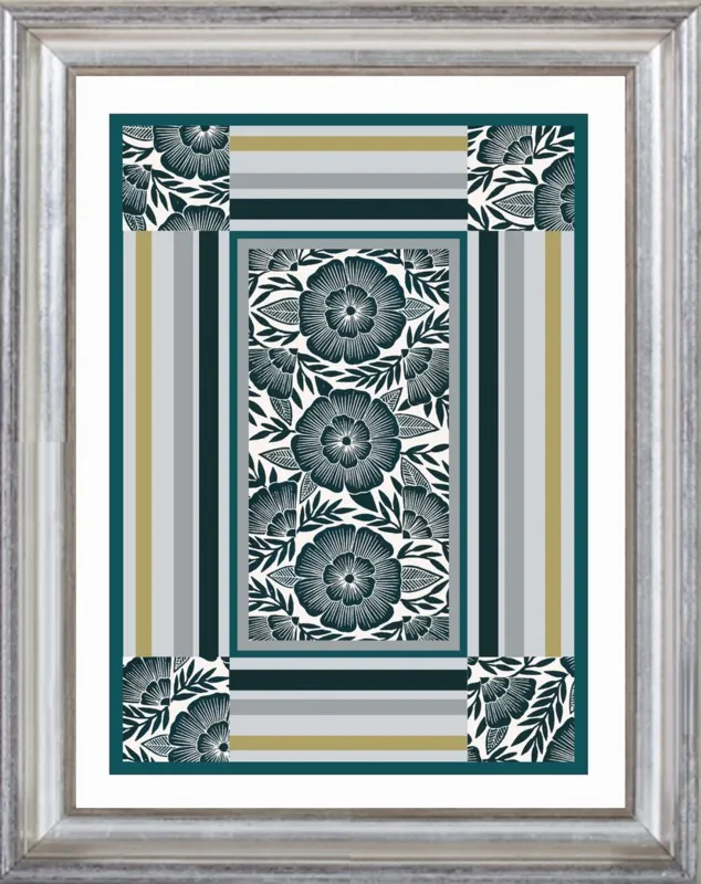 Botanical Frame 1 by Katharine Watson for Artfully Walls