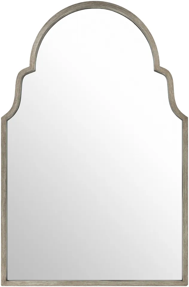 Vassar Metallic - Silver 40"H x 30"W x 0.5"D Accent Mirror