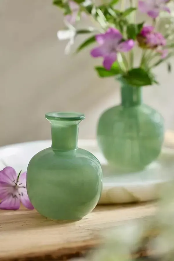 Colorful Glass Bud Vase