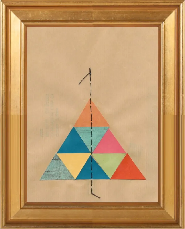 Pyramid Series 1 by Jan Weiss for Artfully Walls