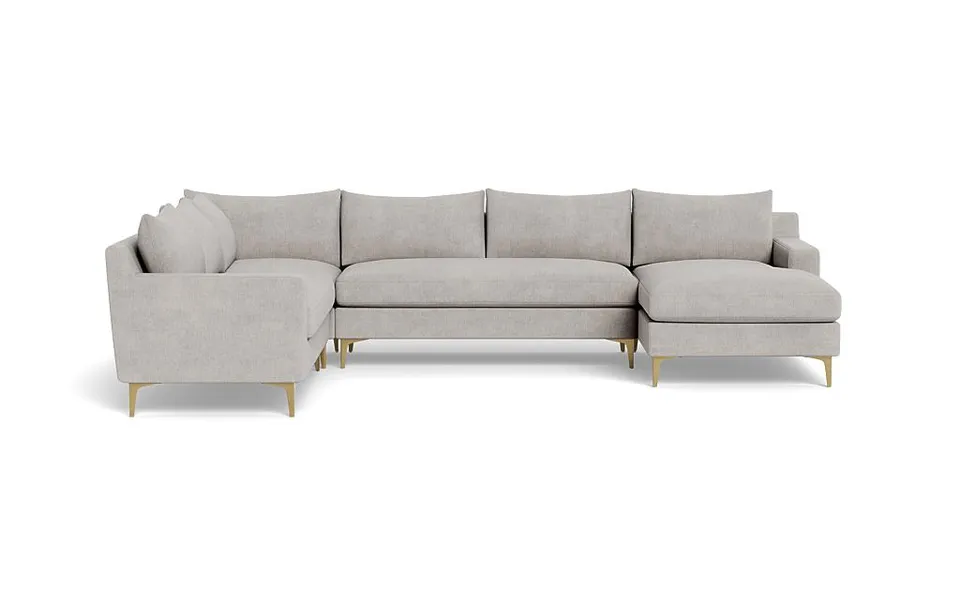 Sloan 4-Piece Corner Sectional Sofa with Right Chaise