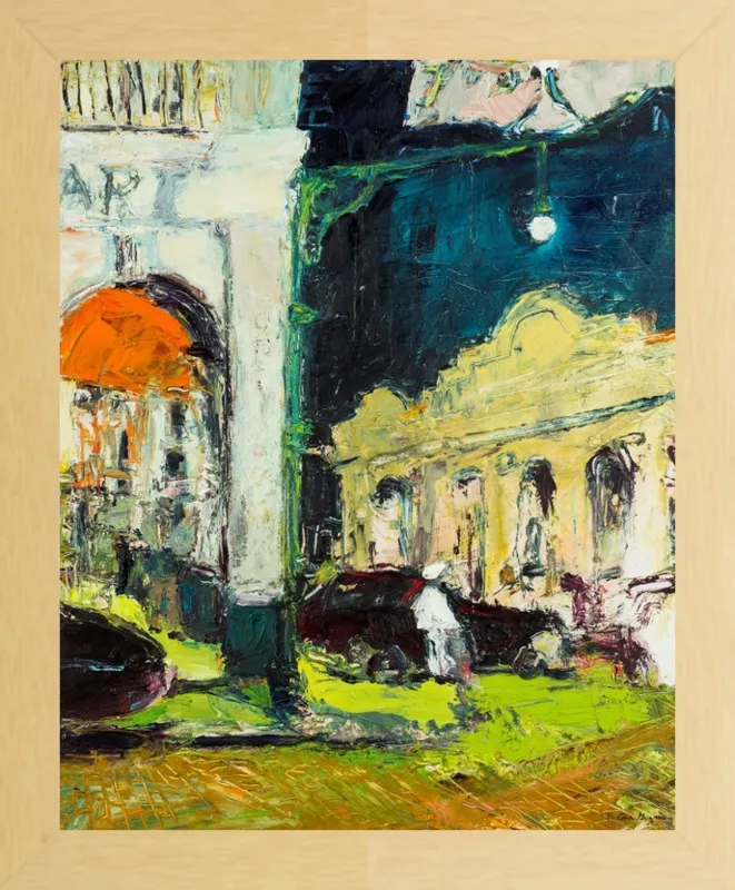 La Vida Cuba Street Corner near Sloppy Joe Bar in Old Havana by Ana Guzman for Artfully Walls