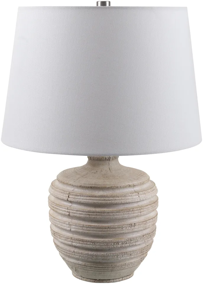 Mindra  Colored 20"H x 14"W x 14"D Accent Table Lamp