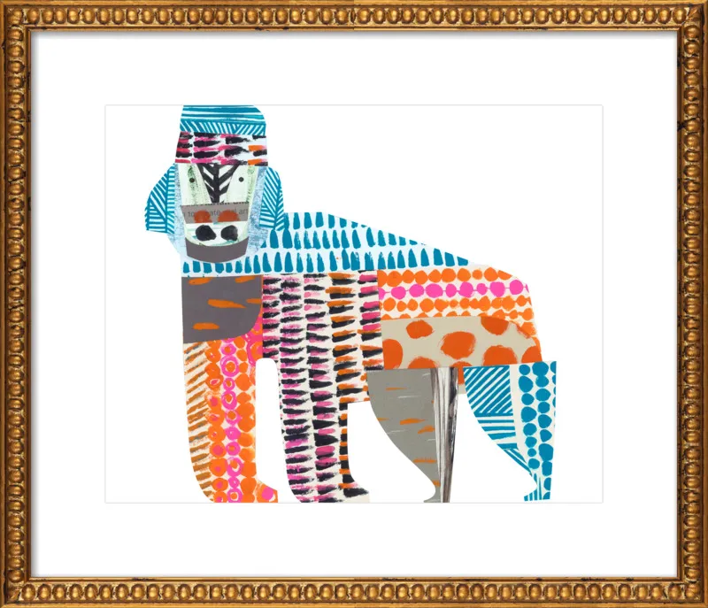 gorilla by Clare Youngs for Artfully Walls
