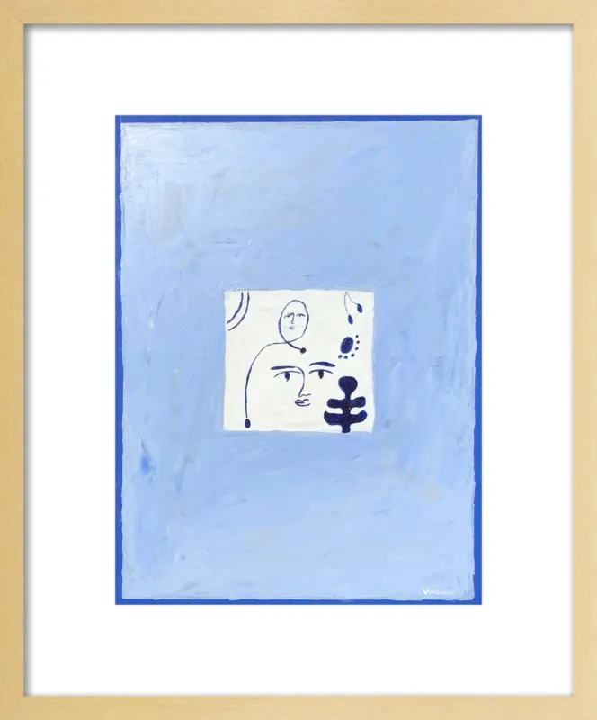 The Blues by Virginia Chamlee for Artfully Walls