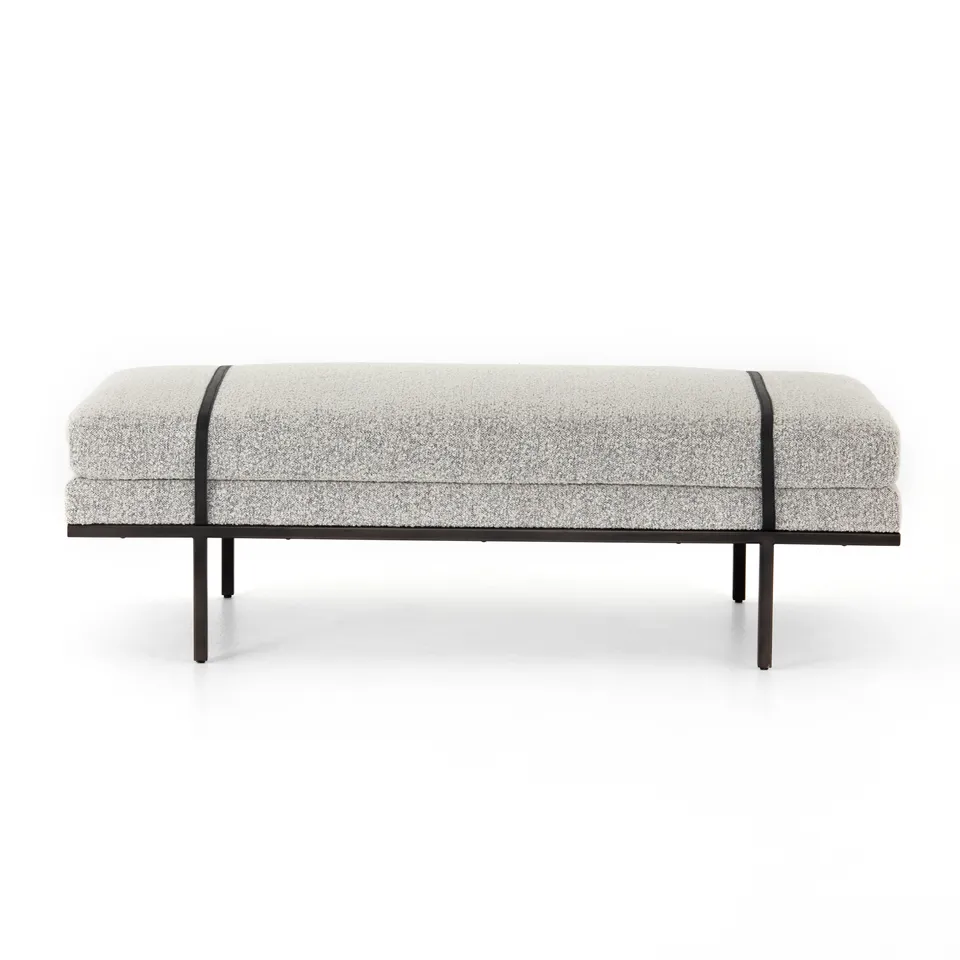 Harris Accent Bench-Knoll Domino