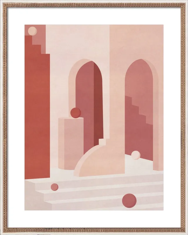 House with Spheres by Charlotte Taylor for Artfully Walls