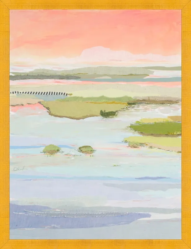 Marsh Blush West by Karin Olah for Artfully Walls