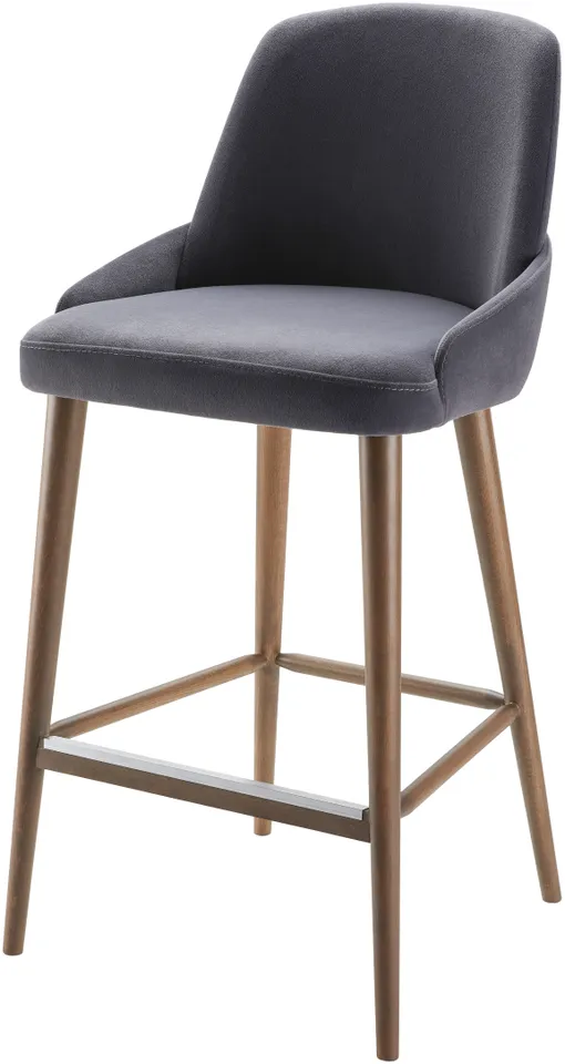 Peregrine Polyester 46"H x 21"W x 24"D Bar Stool