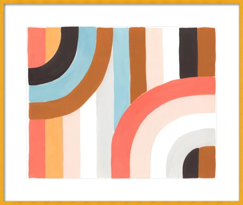 Colors from '73 by Carrie Shryock for Artfully Walls