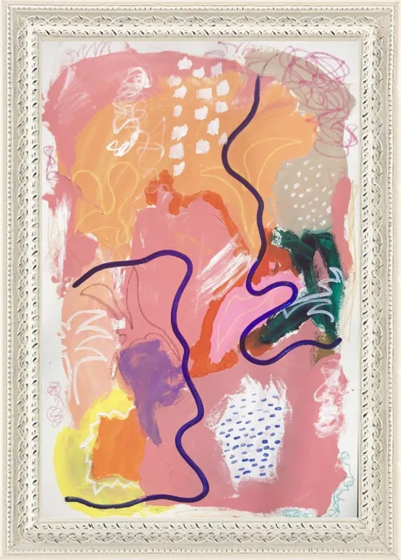 Riot of Color by Virginia Chamlee for Artfully Walls
