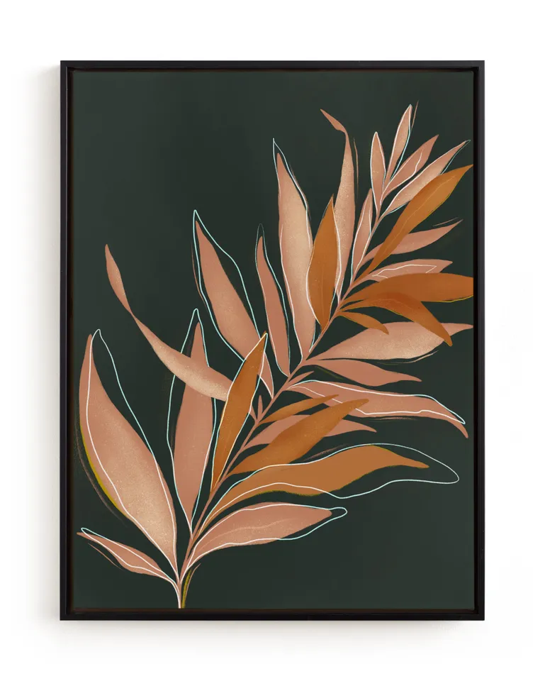 Falling Fern Limited Edition Fine Art Print