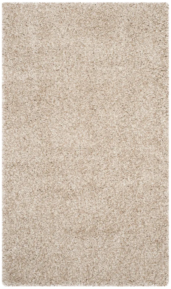 Arlo Home Woven Area Rug, SGN725-1313, Beige,  3' X 5'