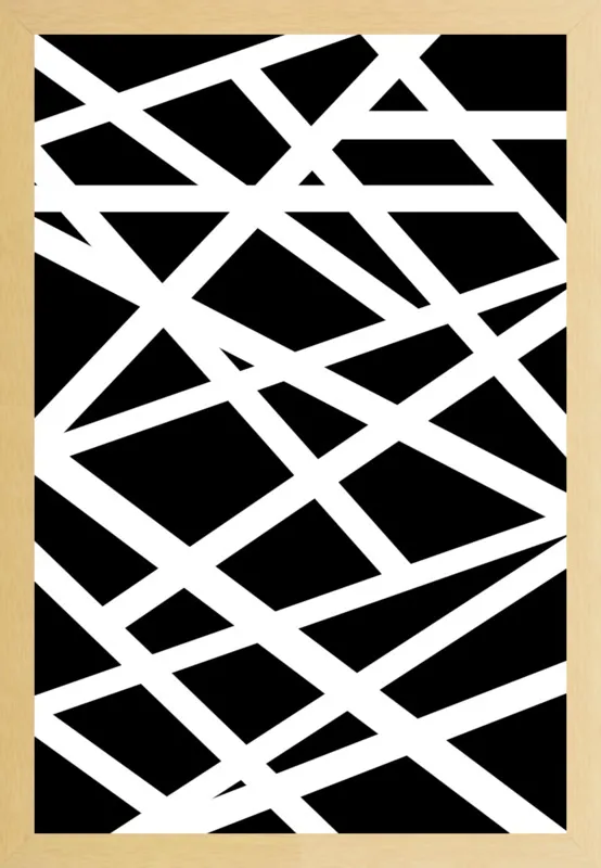 Criss Cross by Emine Ortega for Artfully Walls