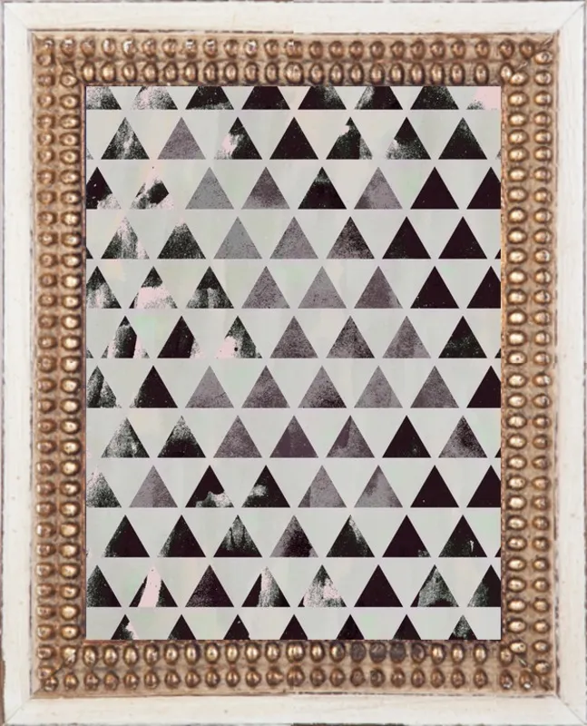 Triangles by Georgiana Paraschiv for Artfully Walls