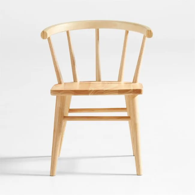 Set of 2 Anker Natural Wood Kids Play Chair