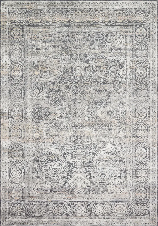 Loloi Lucia Steel / Ivory 9'-3" x 13'-3"