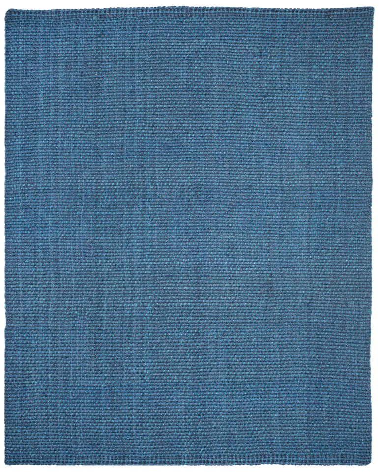 Arlo Home Hand Woven Area Rug, NF262C, Blue,  8' X 10'