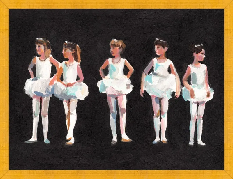 Ballerinas by Tali Yalonetzki for Artfully Walls