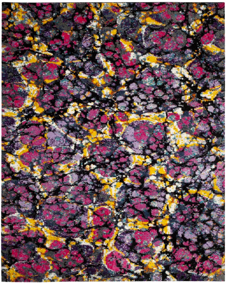 Arlo Home Woven Area Rug, FSG370P, Lavander/Multi,  9' X 12'