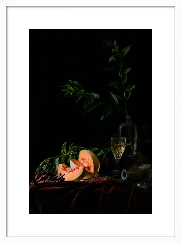 Cantaloupe by Dustin Halleck for Artfully Walls