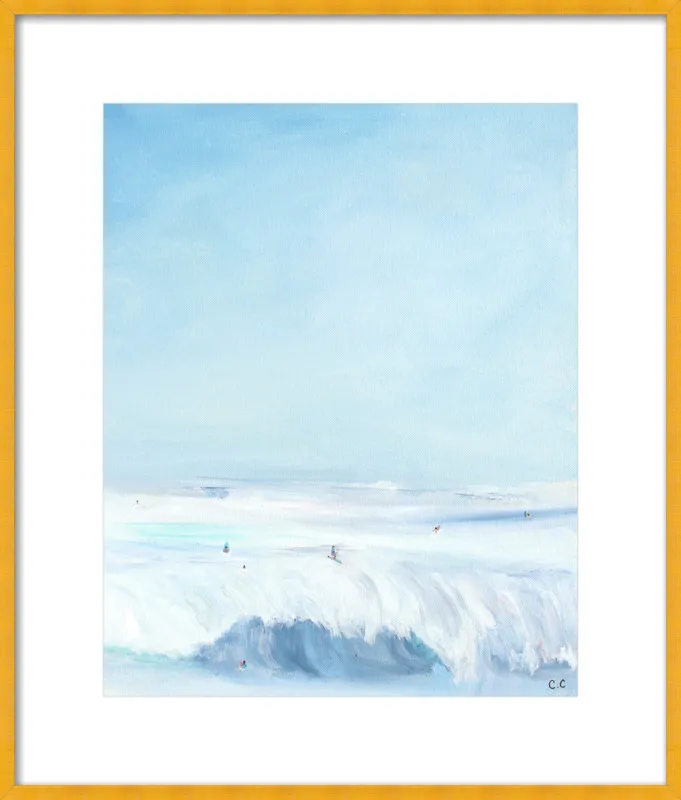 Wave Riders  by Caroline Chriss  for Artfully Walls