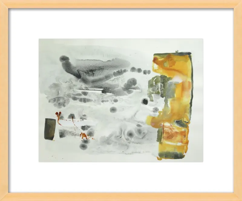 work on paper #24 by Emily Van Horn for Artfully Walls