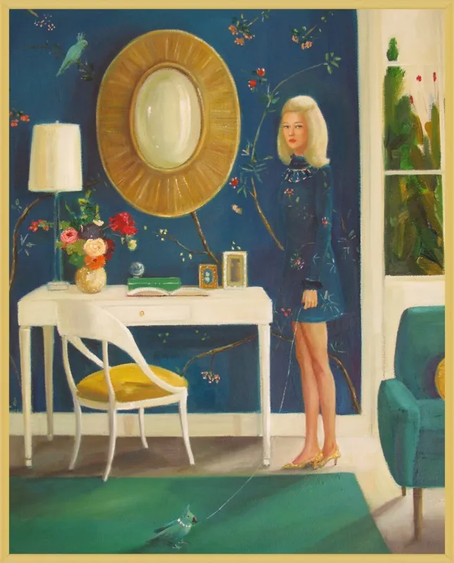 The Invisible Nature of Tansy Fairchild by Janet Hill for Artfully Walls