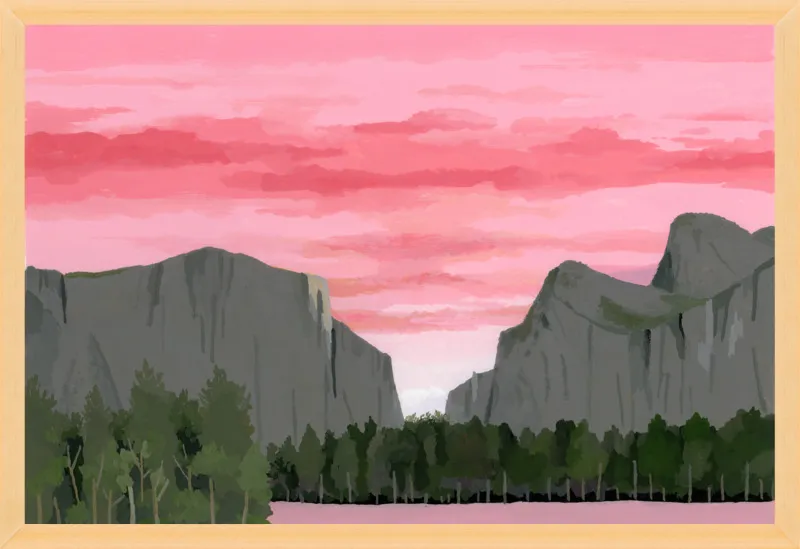 Dawn of Yosemite Park by Hiroyuki Izutsu for Artfully Walls