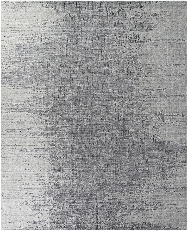 Finesse Gray Indoor 6' x 9' Handmade Rug