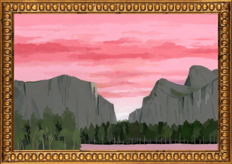 Dawn of Yosemite Park by Hiroyuki Izutsu for Artfully Walls