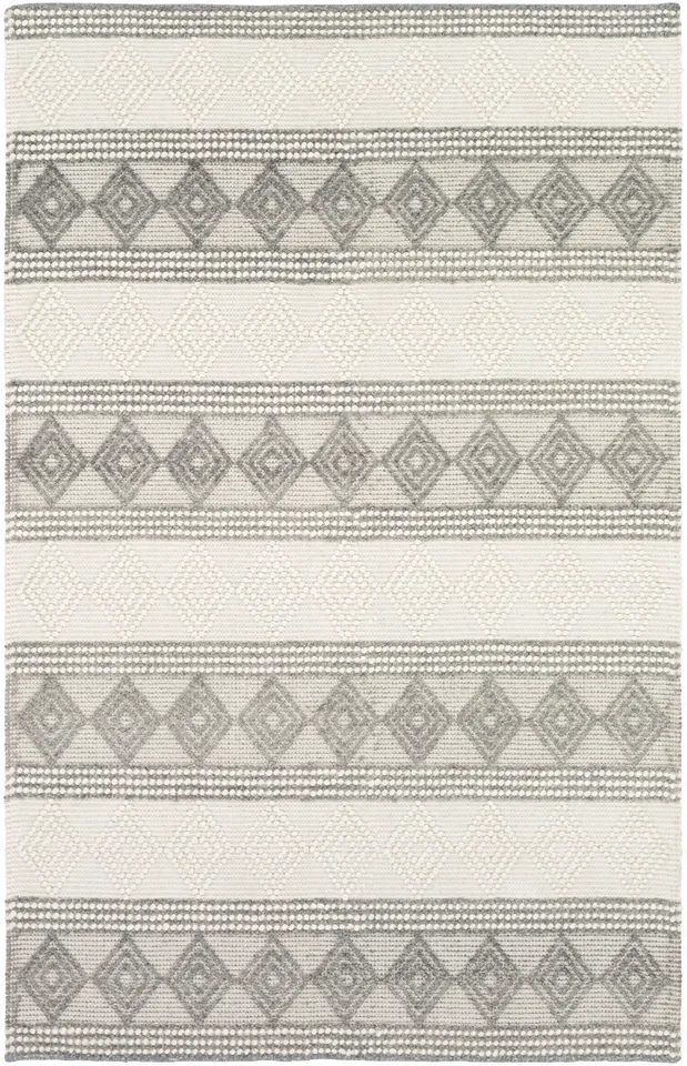 Hygge Beige Indoor 2' x 3' Handmade Rug