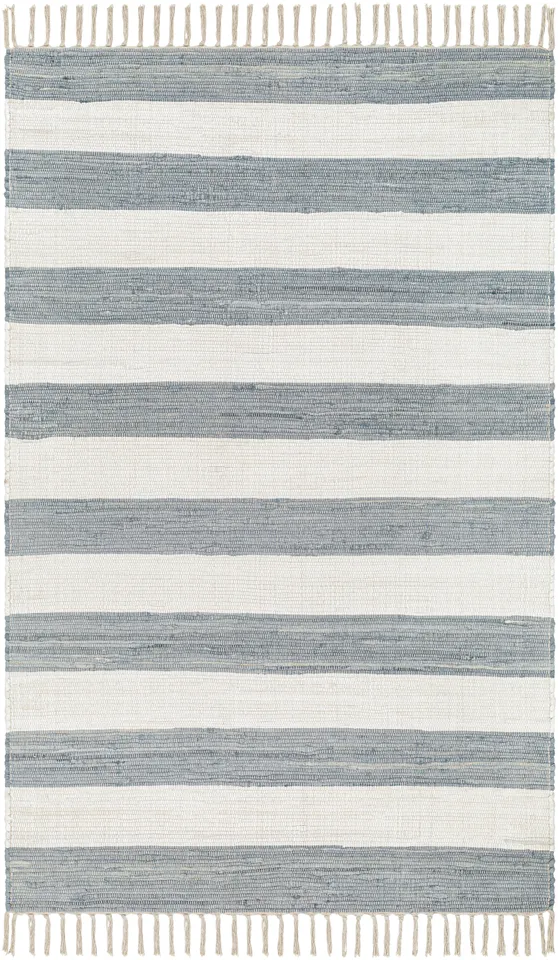 Cotone Gray Indoor 27" x 45" Handmade Rug