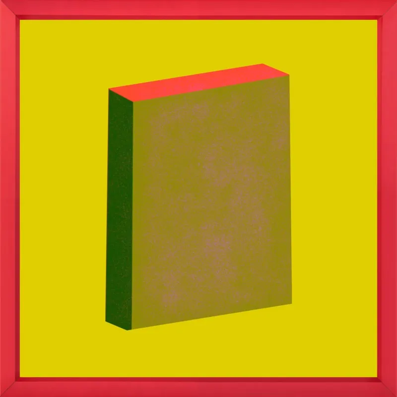 Color Books 4, Olive, Forest, Hot Red & Pear Green by Jessica Poundstone for Artfully Walls