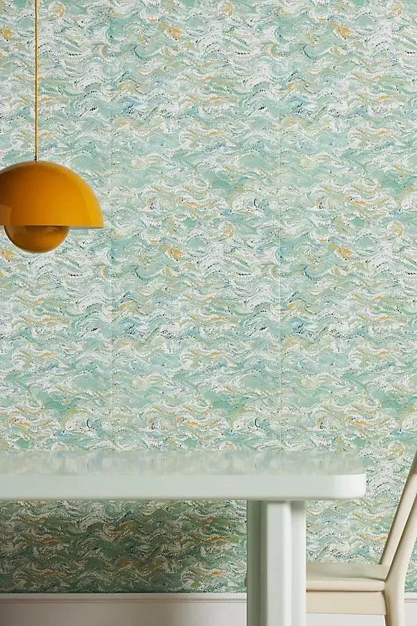 Milola Design Venezia Marbled Marbleized Wallpaper