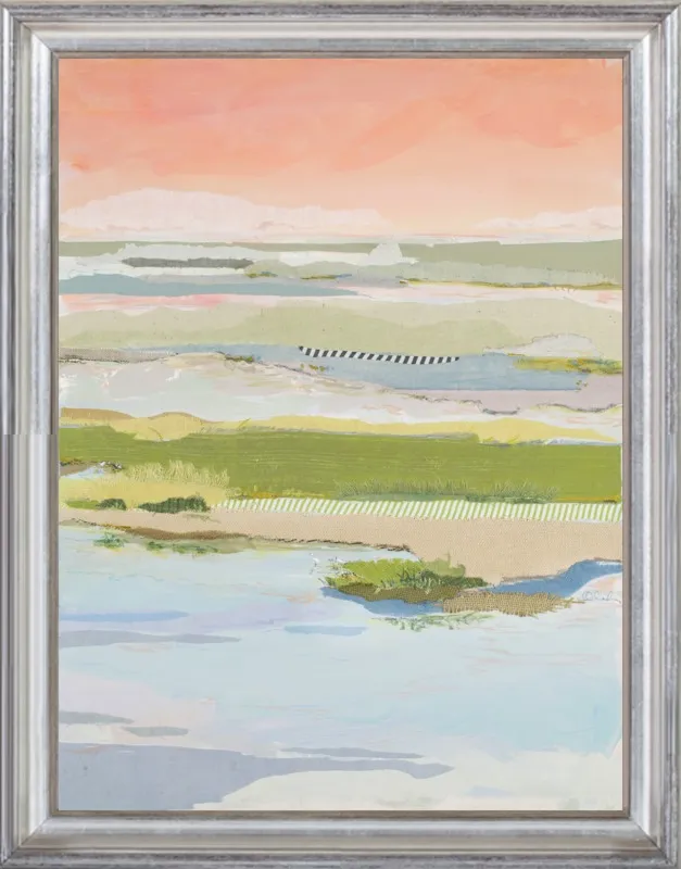 Marsh Blush East by Karin Olah for Artfully Walls