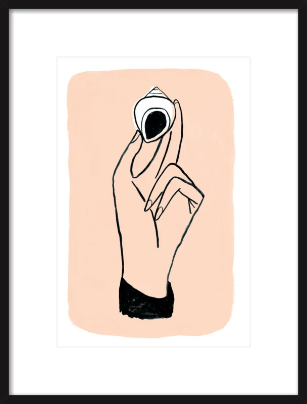 My Hand is My Face by Michael Doyle - Apartment On Belmont for Artfully Walls