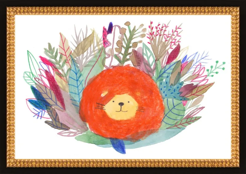 Lion by Marion Barraud for Artfully Walls