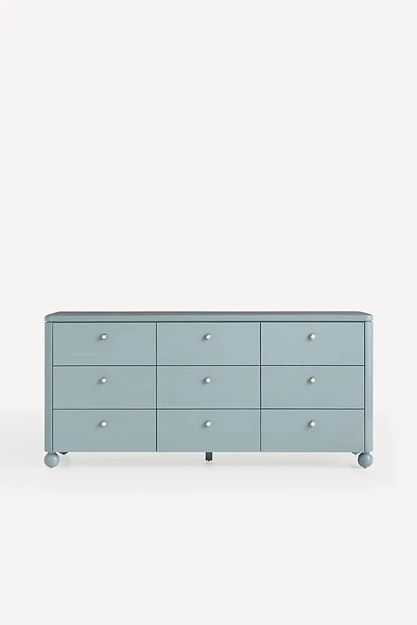 Tasha Lacquer Nine-Drawer Dresser