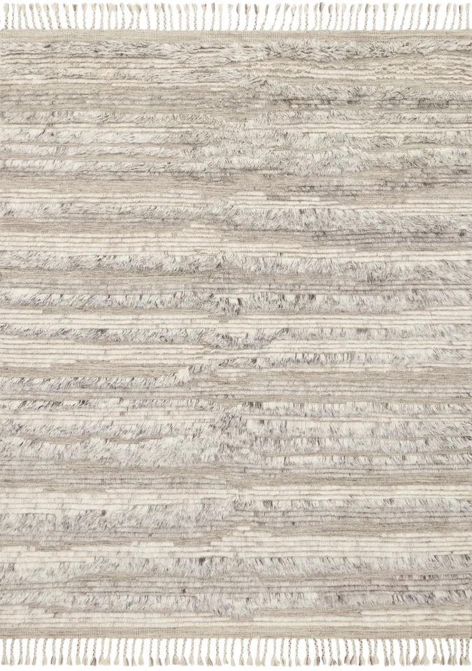 Loloi Khalid Natural / Ivory 7'-9" x 9'-9"