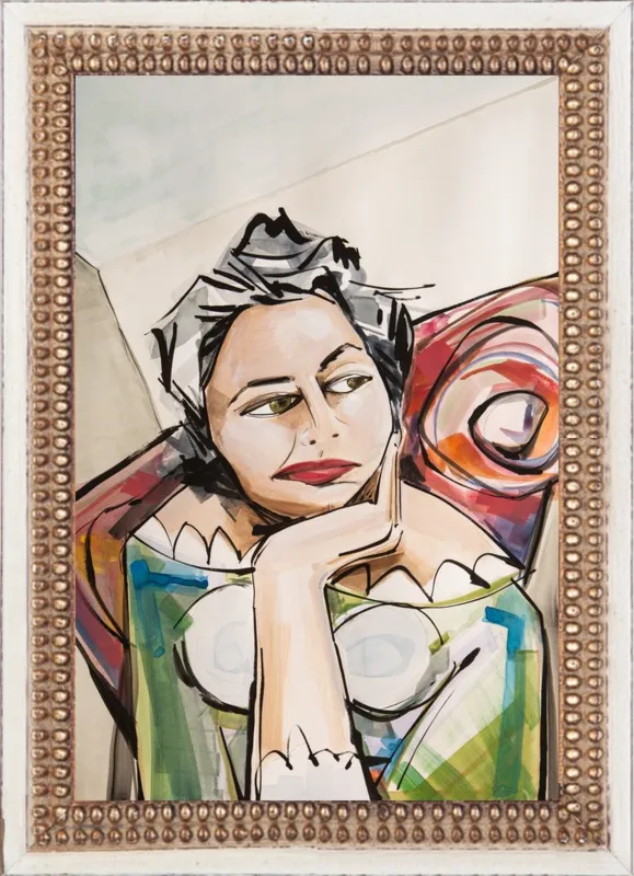 Ponder by Becky Aubry for Artfully Walls