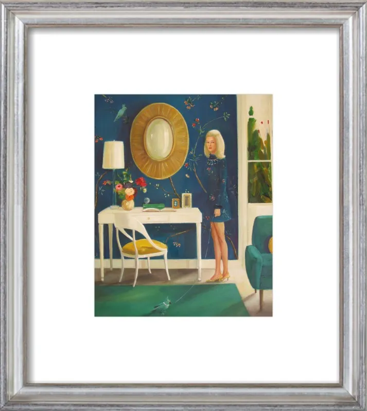 The Invisible Nature of Tansy Fairchild by Janet Hill for Artfully Walls