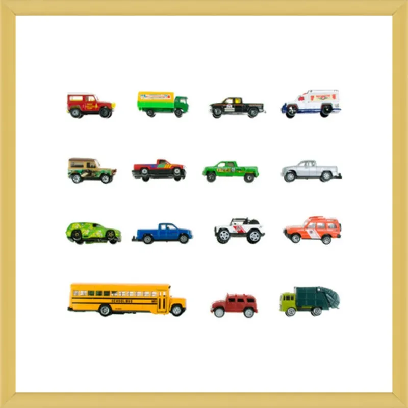 Vintage Toy Trucks by Jennifer Steen Booher for Artfully Walls