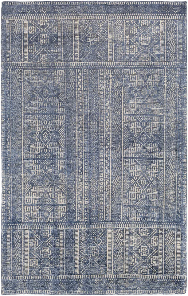 Livorno Blue Indoor 2' x 3' Handmade Rug