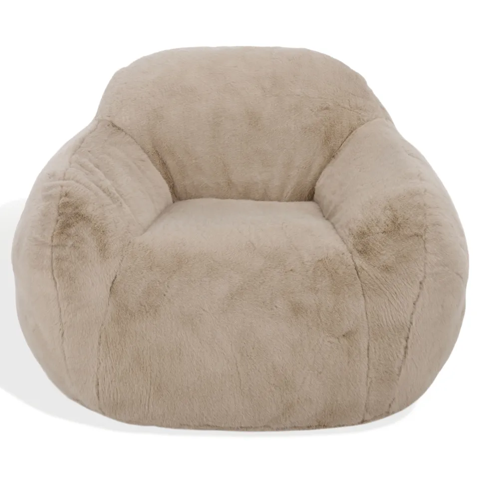 Lorianna Bean Bag Chair - Light Brown